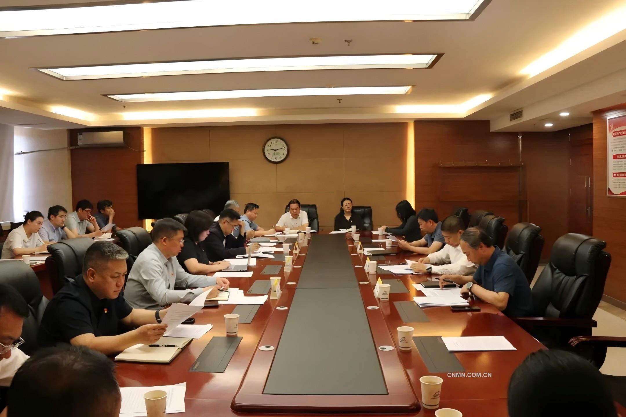 中國有色金屬工業(yè)協(xié)會黨委召開學(xué)習(xí)教育第二次調(diào)度會暨警示教育會